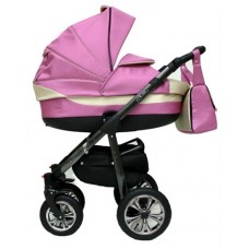 Универсальная коляска Androx Stella  2 в 1 – Roze - Biege